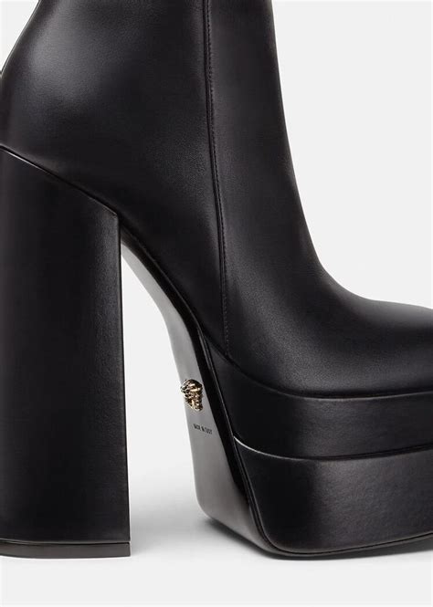 versace intrico|Women's Designer Boots, Booties & Dress Boots.